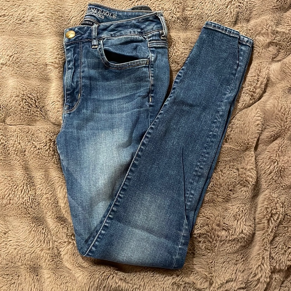 American Eagle high rise jeggings👖